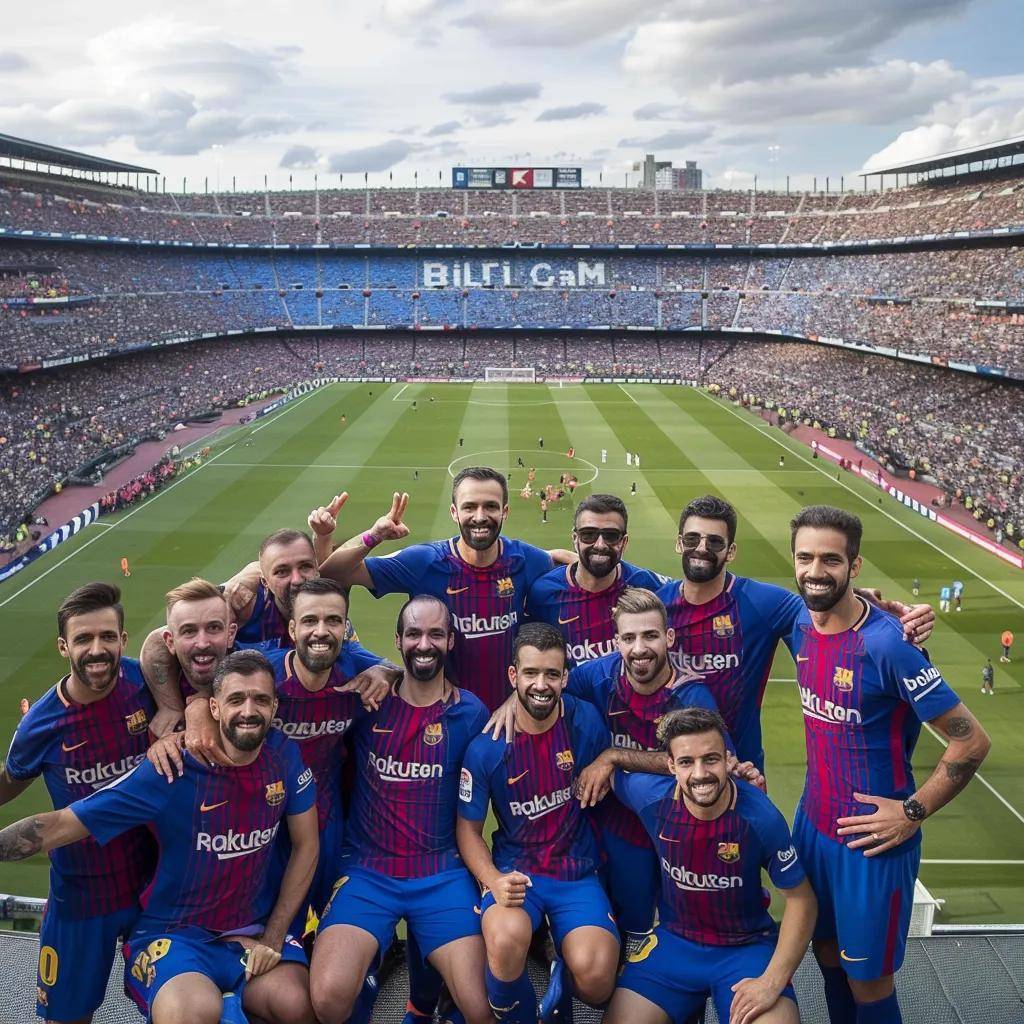 巴塞罗那在比赛中充满斗志，最终赢得胜利